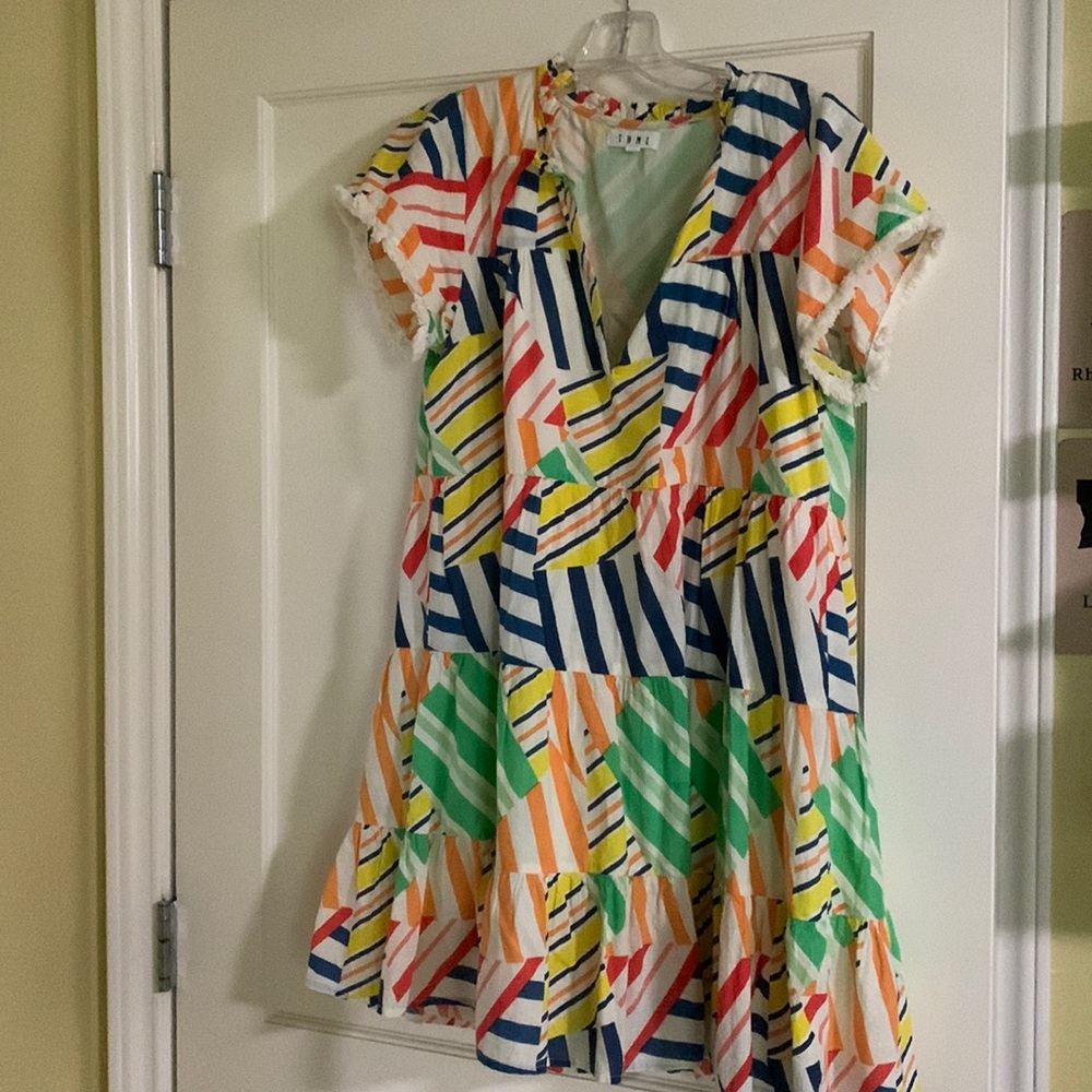 THML colorful minidress